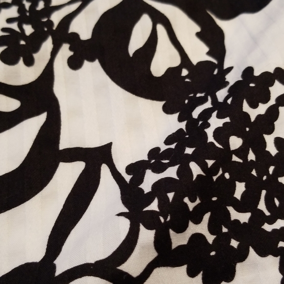 LOFT black floral sheath dress - Picture 7 of 7